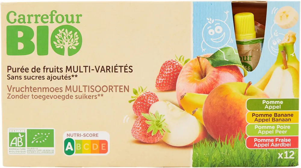 Pomme Banane Sans sucres ajoutés*