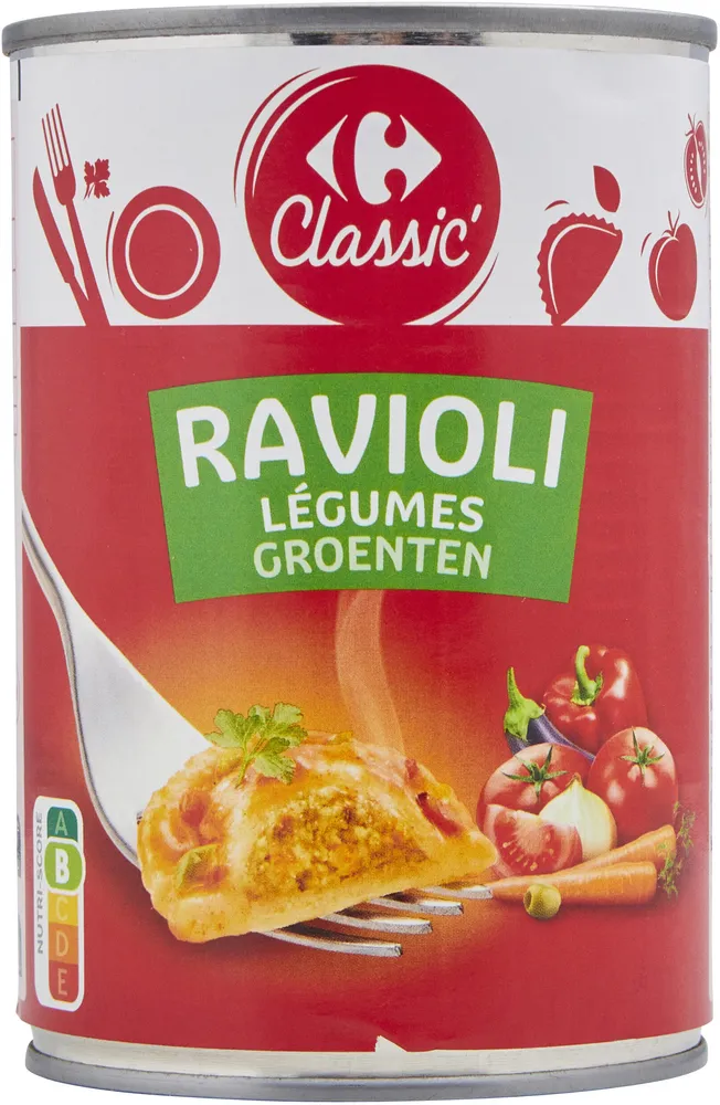 Ravioli légumes