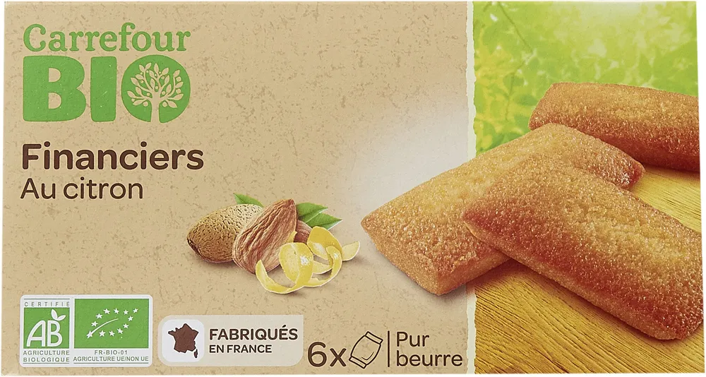 Financiers au Citron