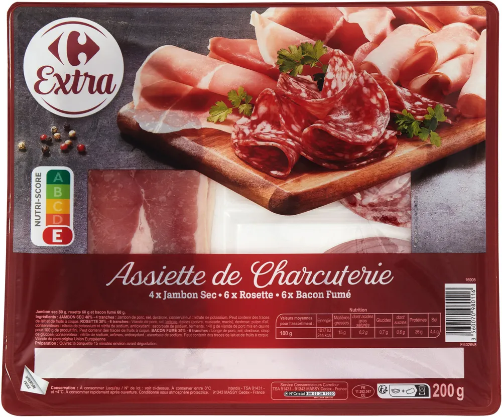 Assiette de Charcuterie