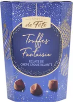Truffes fantaisie éclats de crêpe croustillante