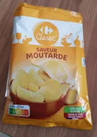 Chips saveur moutarde