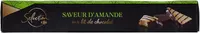 Saveur d'amande Sur lit de chocolat