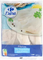 Filetes de merluza sin piel