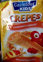 Crêpes fourrage à l'abricot