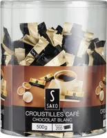 Croustilles cafe chocolat blanc