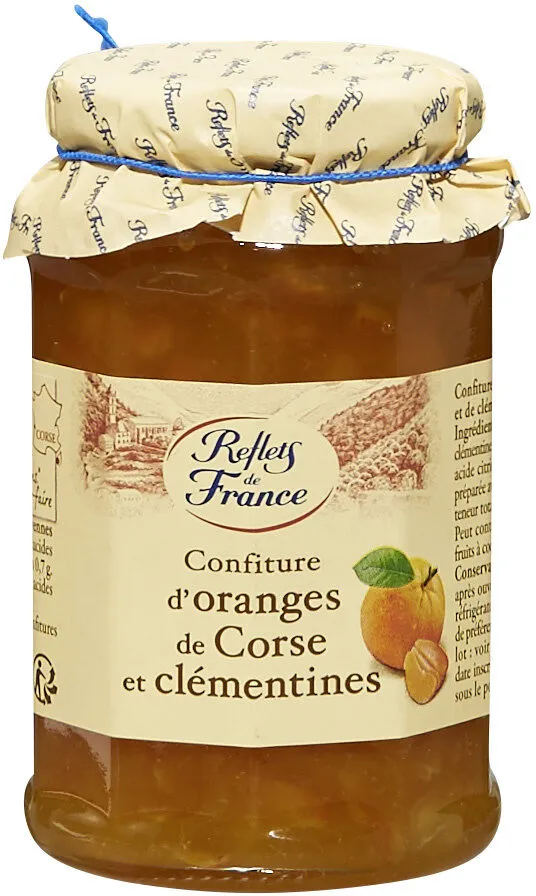 Confiture d'orange de Corse et clémentines