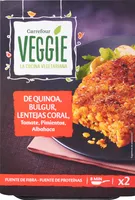 Vegetal galettes quinoa, tomate