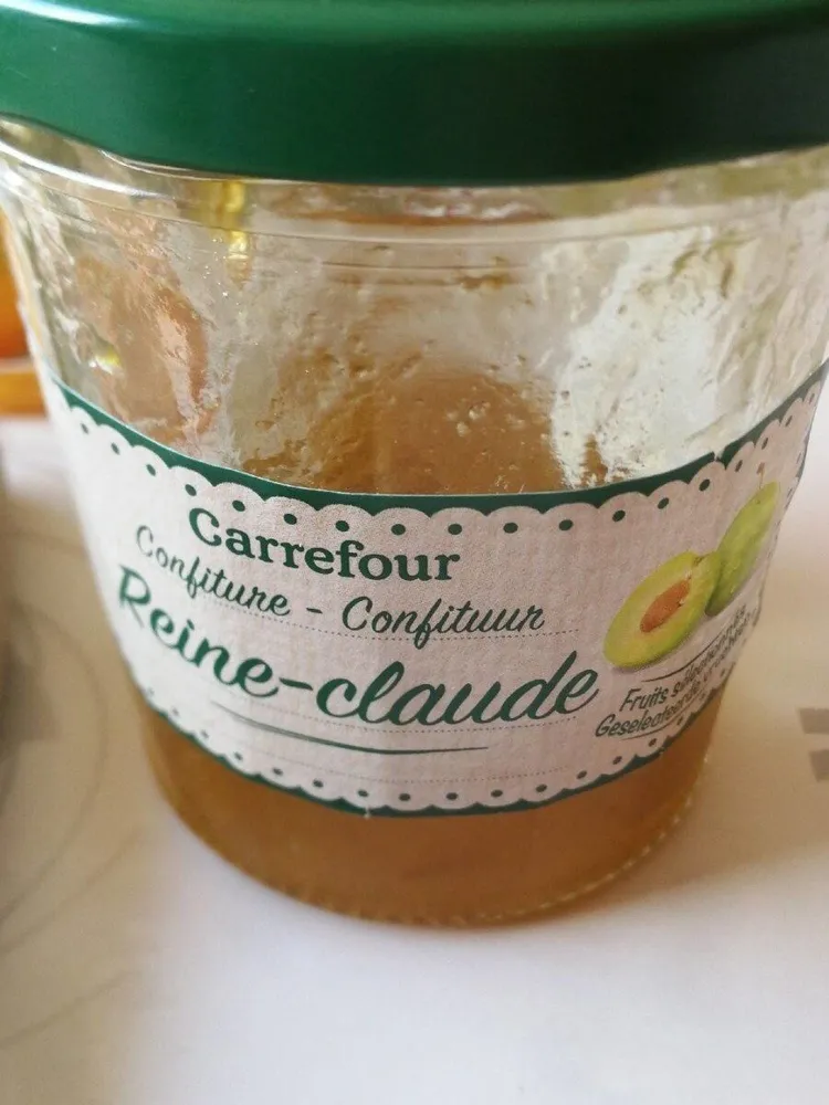 Confiture Reine Claude carrefour