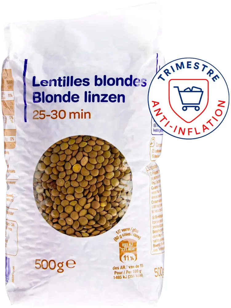 Lentilles Blondes