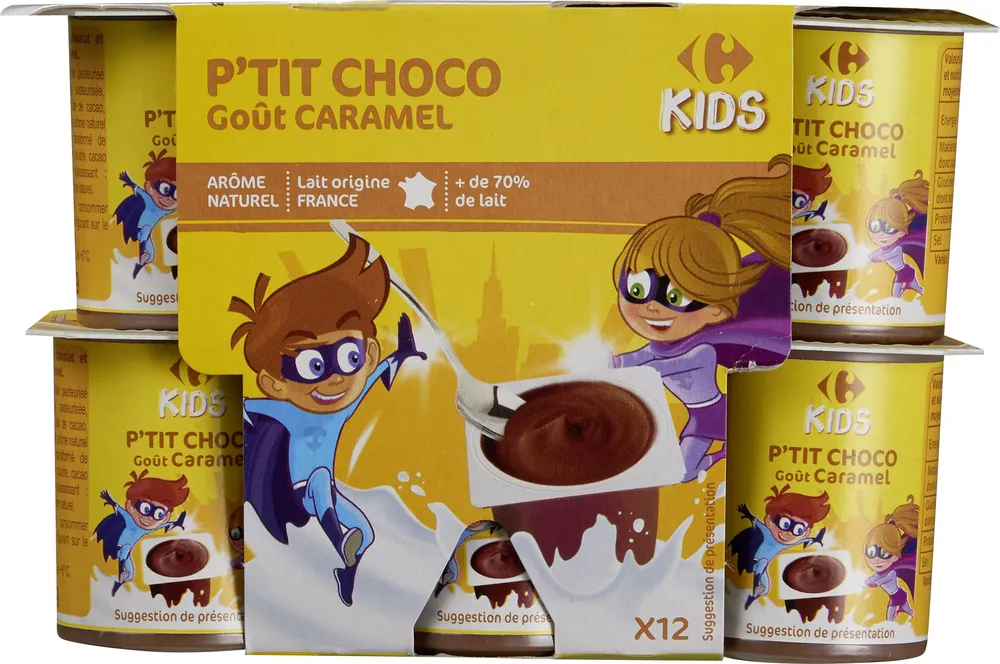 P'TIT CHOCO Goût CARAMEL