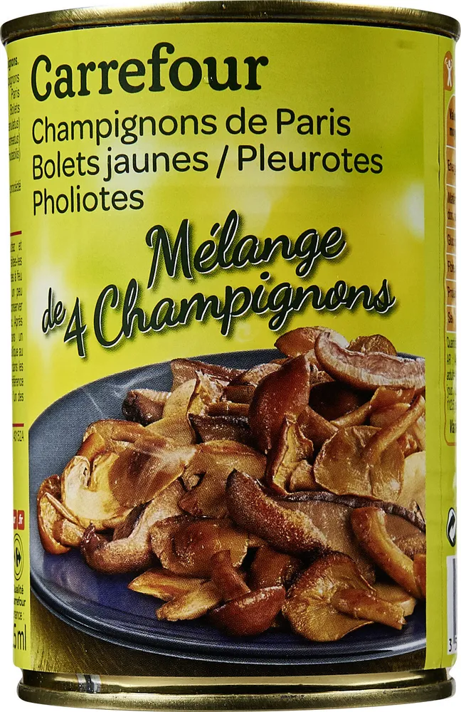 Mélange 4 champignons