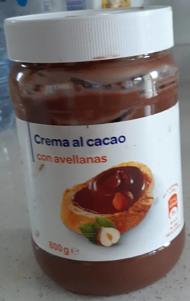 Crema al cacao con avellanas