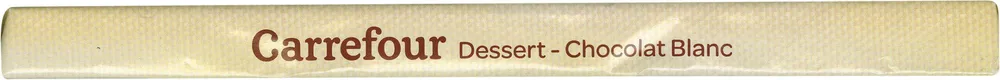Chocolate blanco para postres