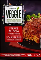VEGEtal GALETTES TOMATE, SOJA, BASILIC
