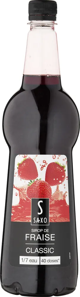 Sirop de fraise classic
