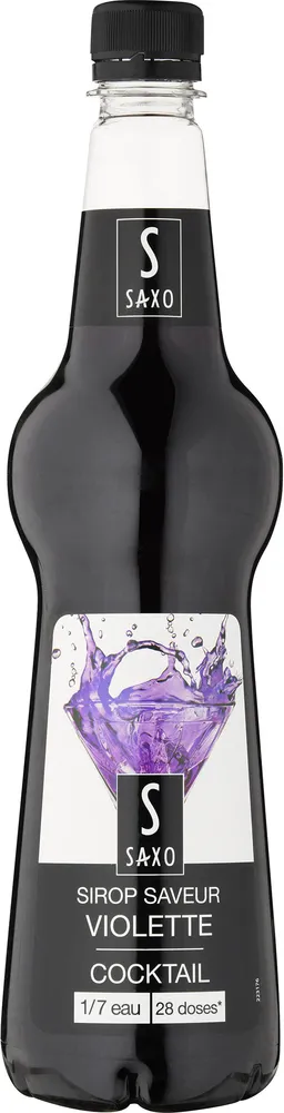 Sirop saveur violette