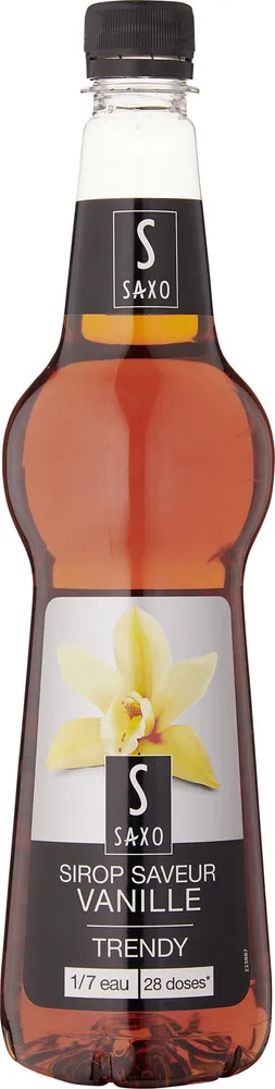 Sirop saveur vanille