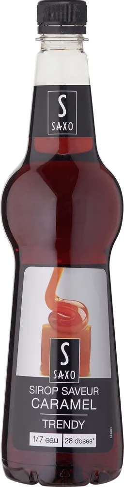 Sirop saveur caramel