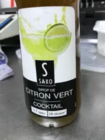 Sirop citron vert