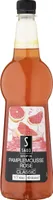 Sirop de pamplemousse rose