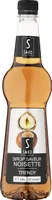 Sirop saveur noisette