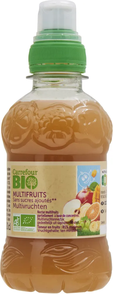 NECTAR Multifruits à base de concentrés**