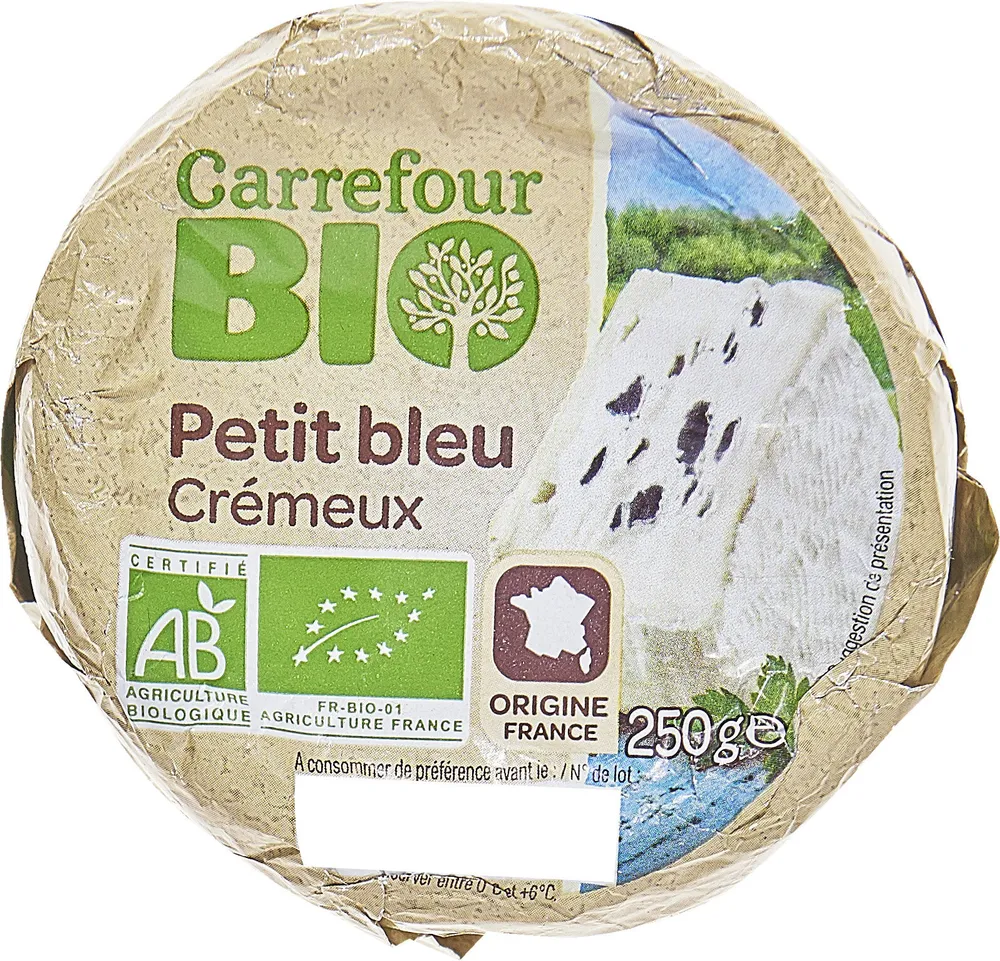 petit bleu crémeux Bio