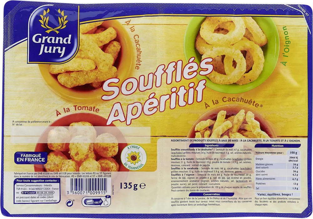 Soufflés Apéritif