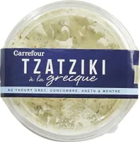 TZATZIKI Au yaourt à la grecque, concombres & aneth