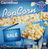 Pop corn salé