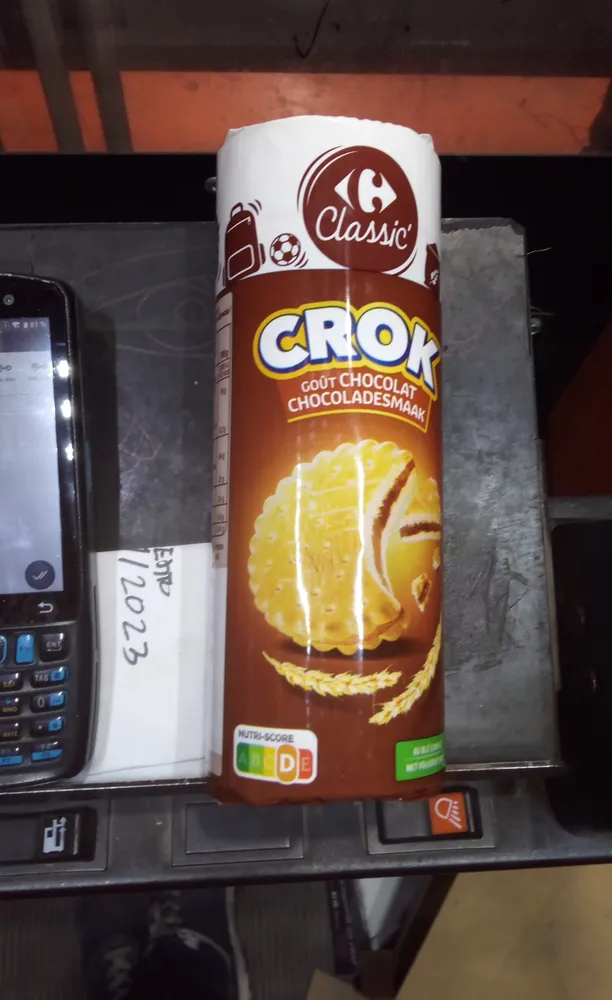 Crok goût chocolat