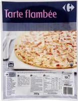 Flammekueche fromage blanc Lardons & oignons