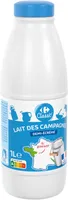 LAIT DES CAMPAGNES DEMI-ÉCRÉMÉ du grand ouest