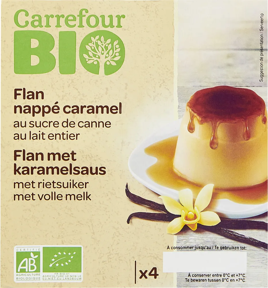 FLANS NAPPÉS CARAMEL