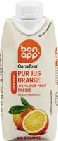 Bon app' pur jus orange pressée