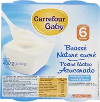 Brassé nature sucré