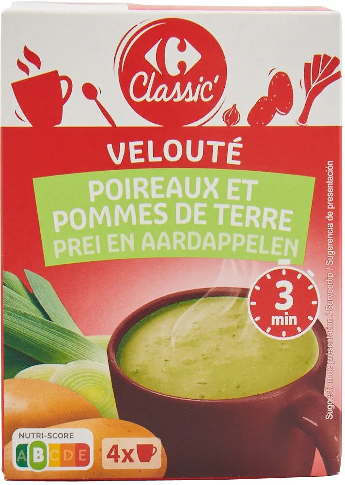 Velouté Poireaux et pommes de terre