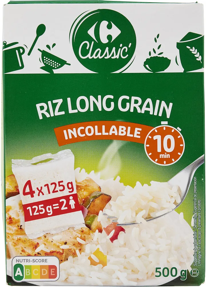 Riz long grain
