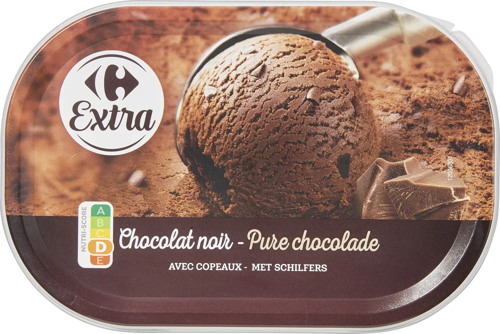 Chocolat noir avec copeaux