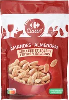 Almendras tostadas y saladas