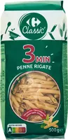 3min PENNE RIGATE CUISSON RAPIDE
