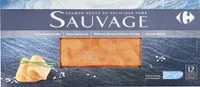 Saumon Rouge du Pacifique fumé Sauvage Décongelé