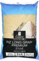 Riz long grain premium etuve incollable