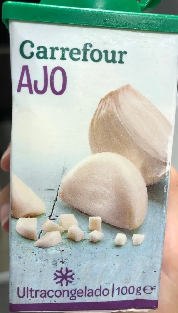 Ajo ultracongelado