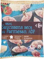 Mini saucissons secs au Parmesan AOP
