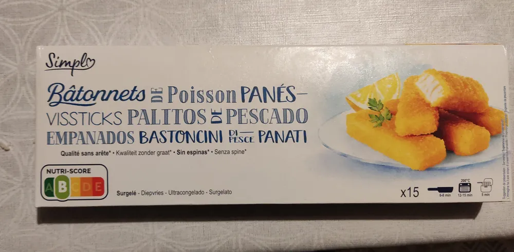 Poisson pané
