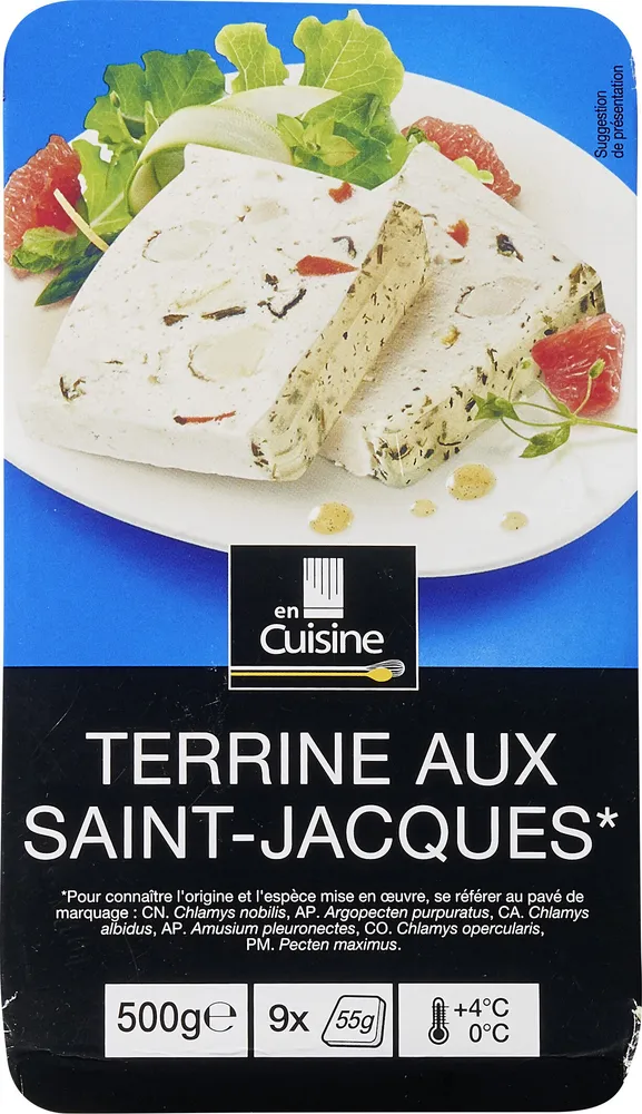 Terrine aux Saint-Jacques