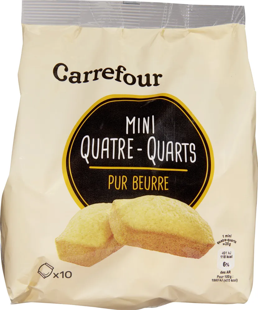 Mini Quatre-Quarts pur beurre