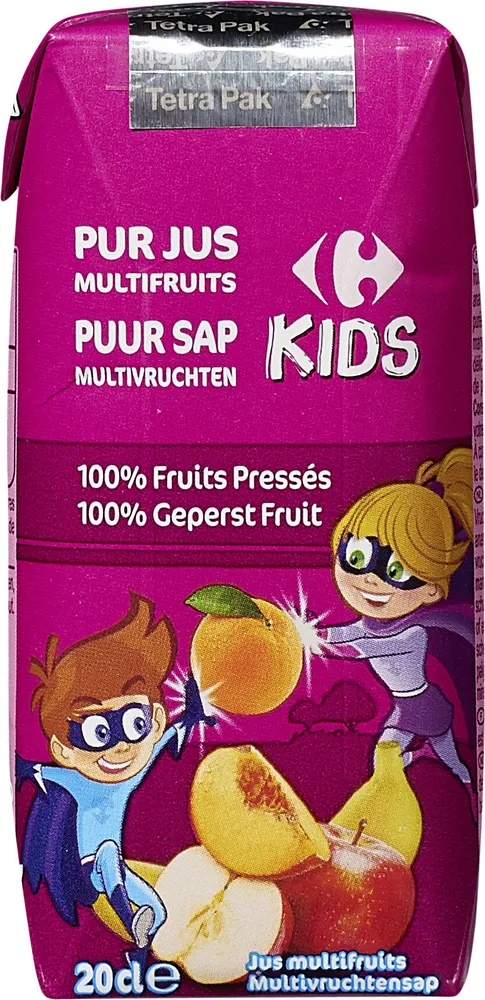100% pur jus multifruits